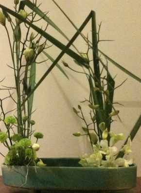 ikebana arreglo floral japones